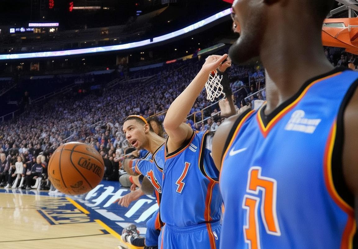NBA ：西决G5雷霆124-94大胜森林狼，大比分4-1晋级总决赛，赛后媒体调侃快船队